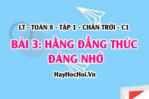 Hằng đẳng thức đáng nhớ: Hiệu hai bình phương, bình phương của một tổng, một hiệu? Toán 8 Chân trời tập 1 Bài 3 C1